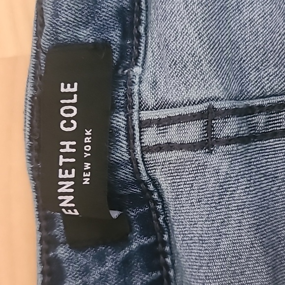 Kenneth Cole New York SLIM-FIT STRETCH DENIM JEANS Size 32×32 - Picture 10 of 15